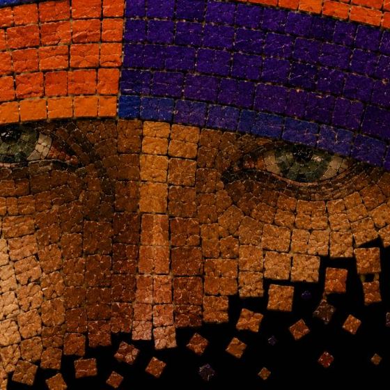 Vito Machristi, retrato en mosaico